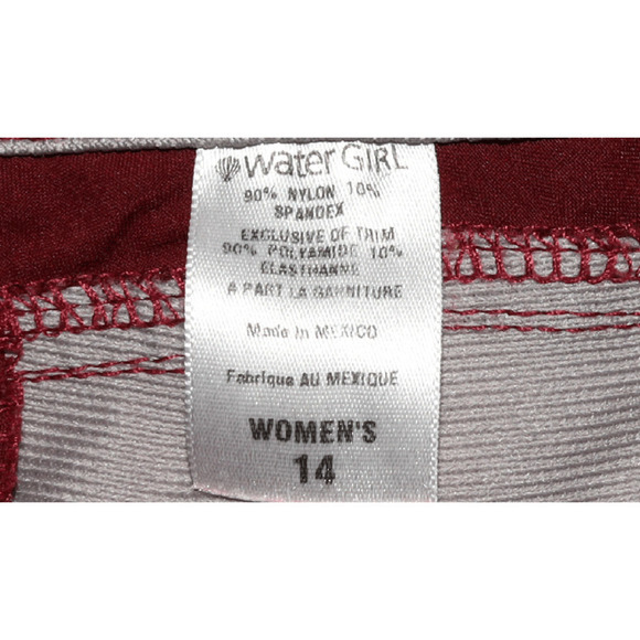 Water Girl by Patagonia Women's Board Shorts Swim Surf Bottom Drawstring Size 14 - Picture 5 of 5